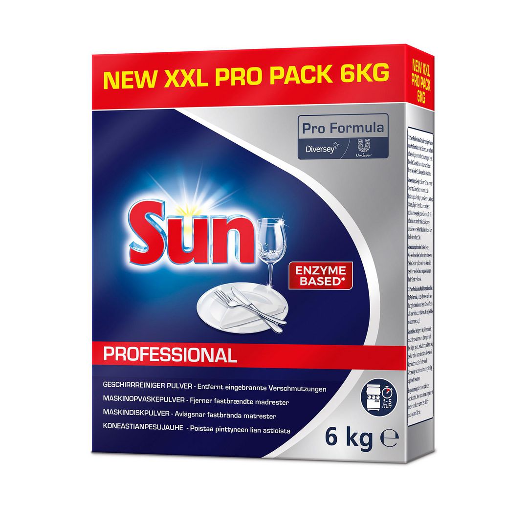 SUN Maskindisk Pro Formula XXL 6kg | Städ och hygien - Diskrengöring - Maskindiskmedel | Kontorsexperten