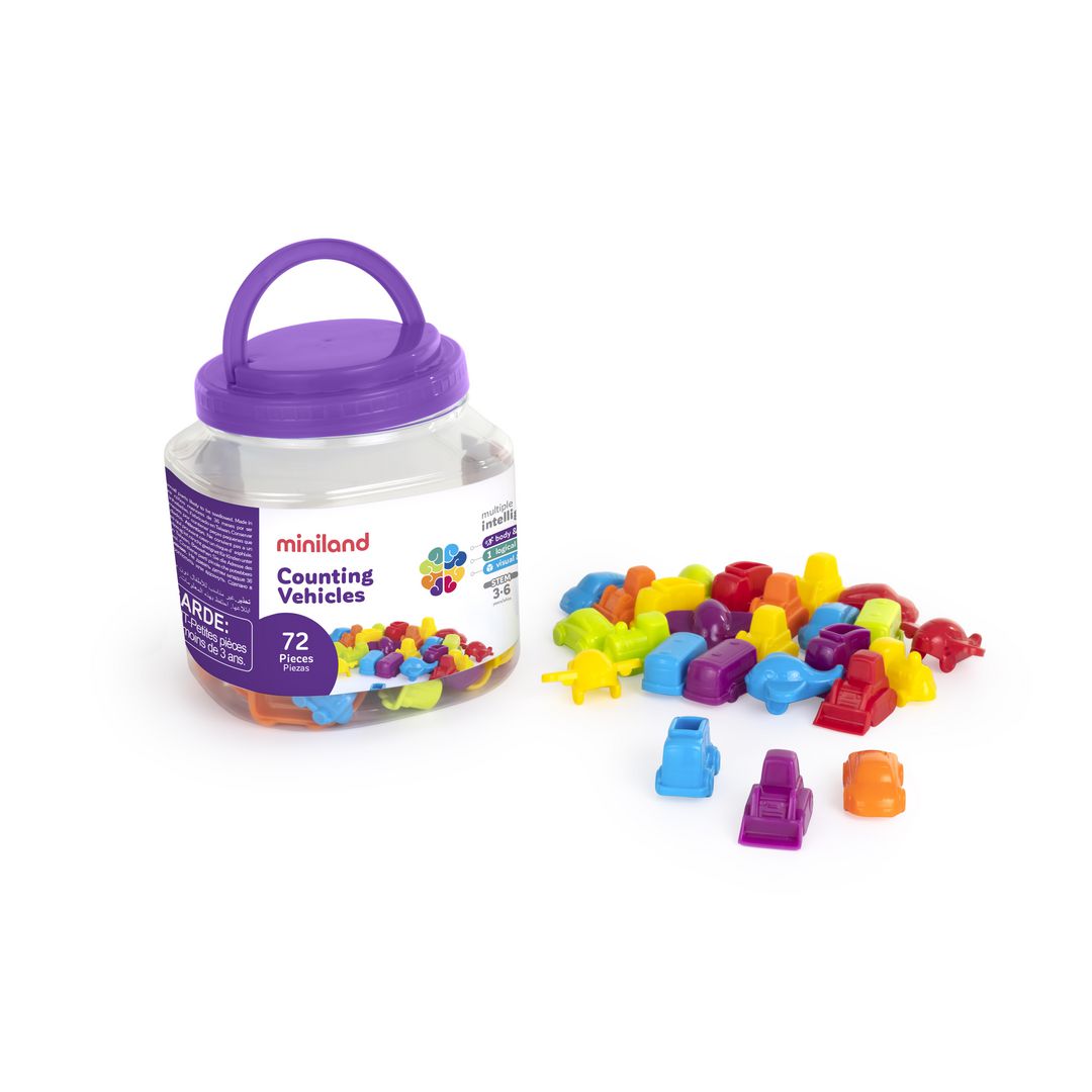 MINILAND Räkna sortera fordon 72/fp 72/fp | Skola och förskola - Klassrummet / Lära - Matematik | Kontorsexperten