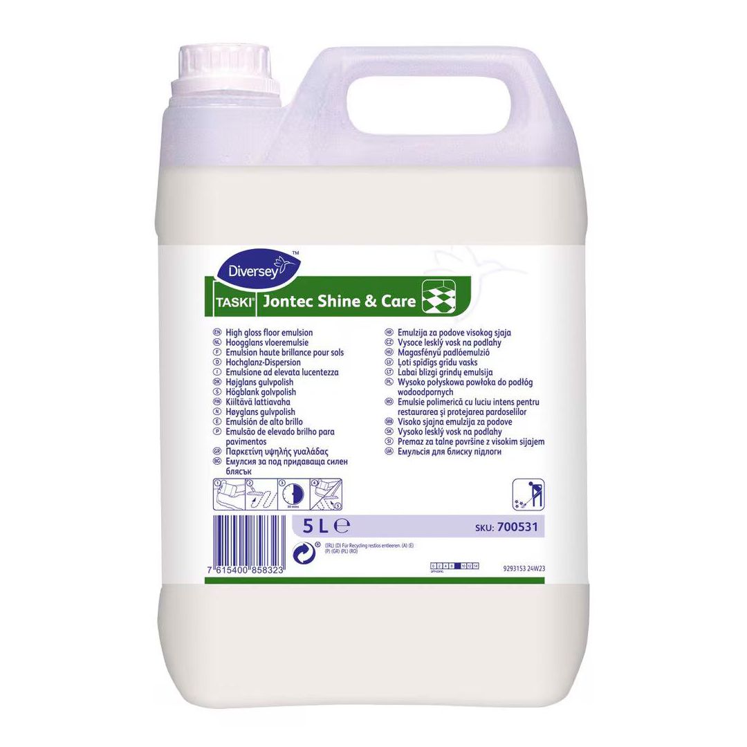 TASKI Golvpolish Jontec Shine & Care 5L | Städ och hygien - Golvunderhåll - Golvpolish | Kontorsexperten