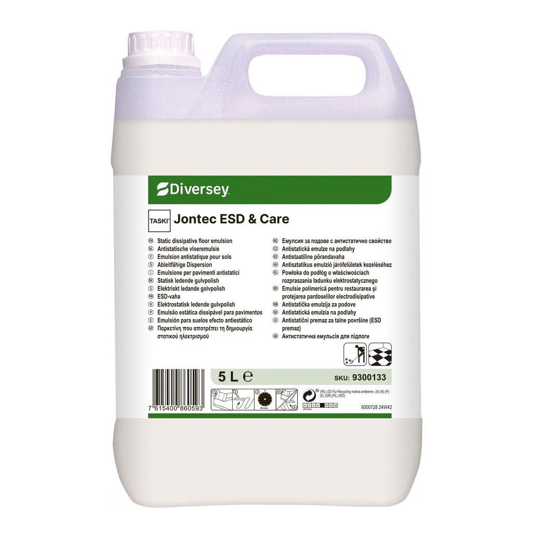 TASKI Golvpolish Jontec ESD & Care 5L | Städ och hygien - Golvunderhåll - Golvpolish | Kontorsexperten