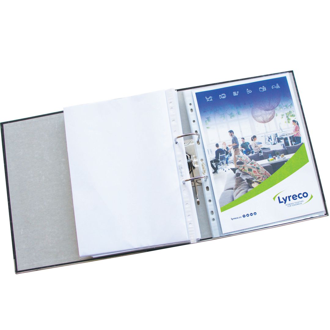 LYRECO PREMIUM Plastficka A4 0,12 25/fp | Kontorsmaterial - Mappar och plastfickor - Plastfickor - Signal | Kontorsexperten