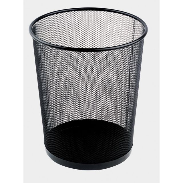 Papperskorg trådmetall 18L svart | Kontorsmaterial - Till skrivbordet - Papperskorgar | Kontorsexperten