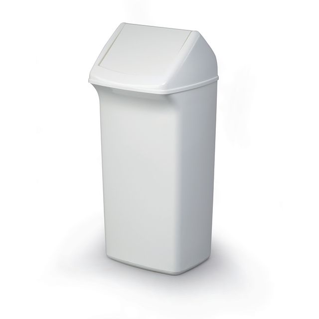 Durable Papperstunna 40 L vit | Städ och hygien - Avfallshantering och källsortering - Sortering och återvinning | Kontorsexperten