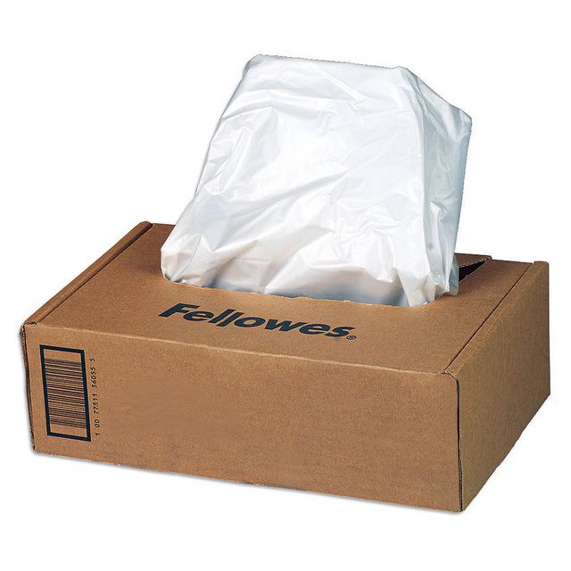 FELLOWES Påse till dokumentförstörare 34L 100/fp | Kontorsmaskiner - Dokumentförstörare - Säckar och påsar | Kontorsexperten