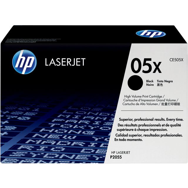 HP Toner CE505X 05X 6,5K Svart | Toner och bläck - Tonerkassetter - Toner HP | Kontorsexperten