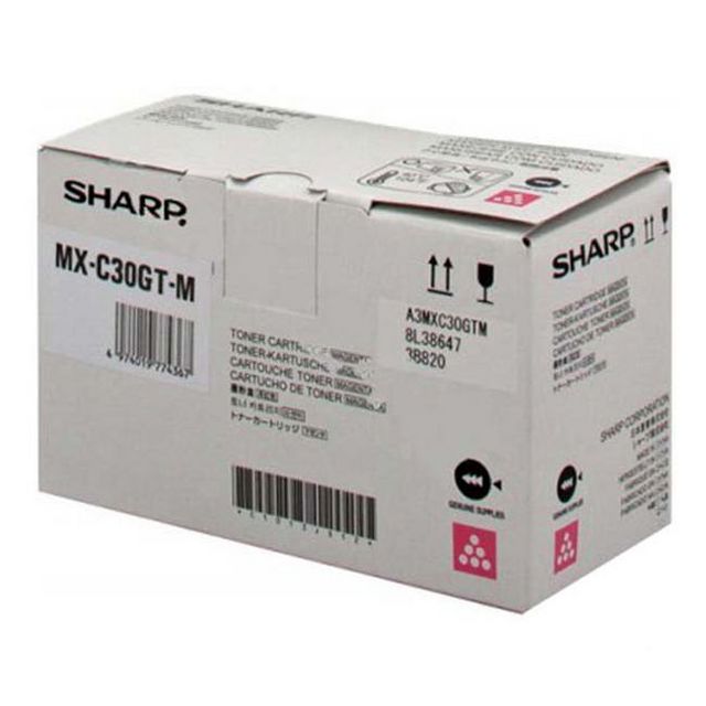 SHARP Toner MXC30GTM magenta | Toner och bläck - Tonerkassetter - Toner Sharp | Kontorsexperten