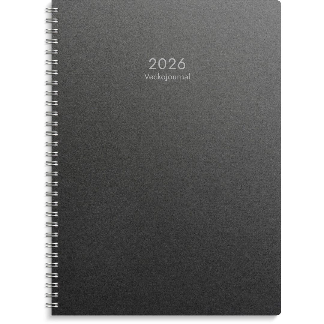 BURDE Veckojournal Eco Line 2026 | Almanackor och kalendrar - Bokningskalendrar - Veckojournaler | Kontorsexperten