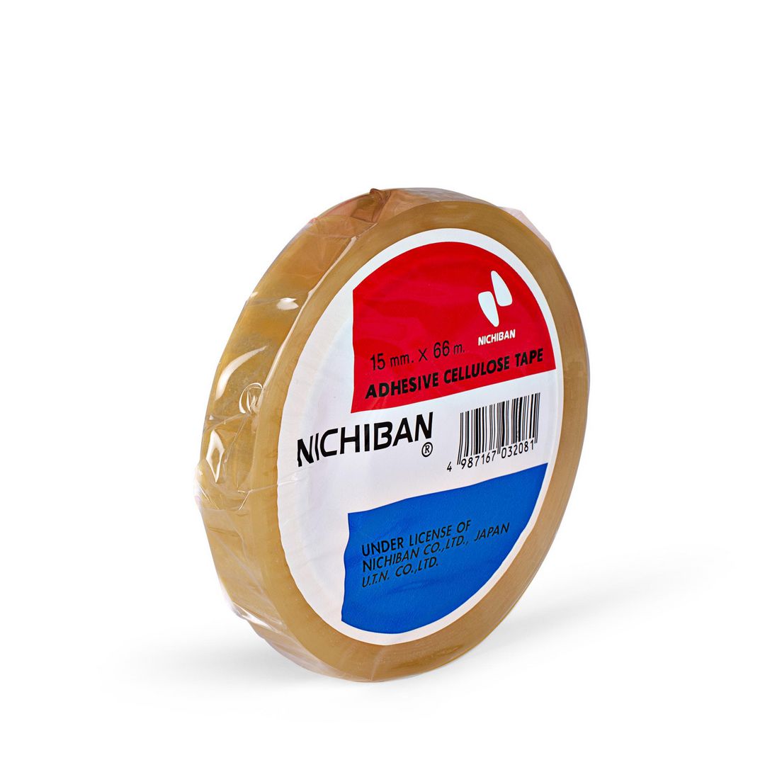 NICHIBAN Kontorstejp NISCHBAN ECO 15mmx66m | Kontorsmaterial - Tejp lim och häftmassa - Tejp - Kontor | Kontorsexperten
