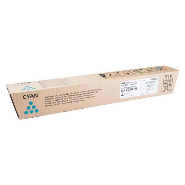 RICOH Toner 841928 cyan | Toner och bläck - Tonerkassetter - Toner Ricoh | Kontorsexperten