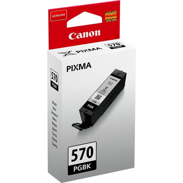 CANON Bläckpatron PGI-570 Svart | Toner och bläck - Bläckpatroner - Bläckpatroner Canon | Kontorsexperten