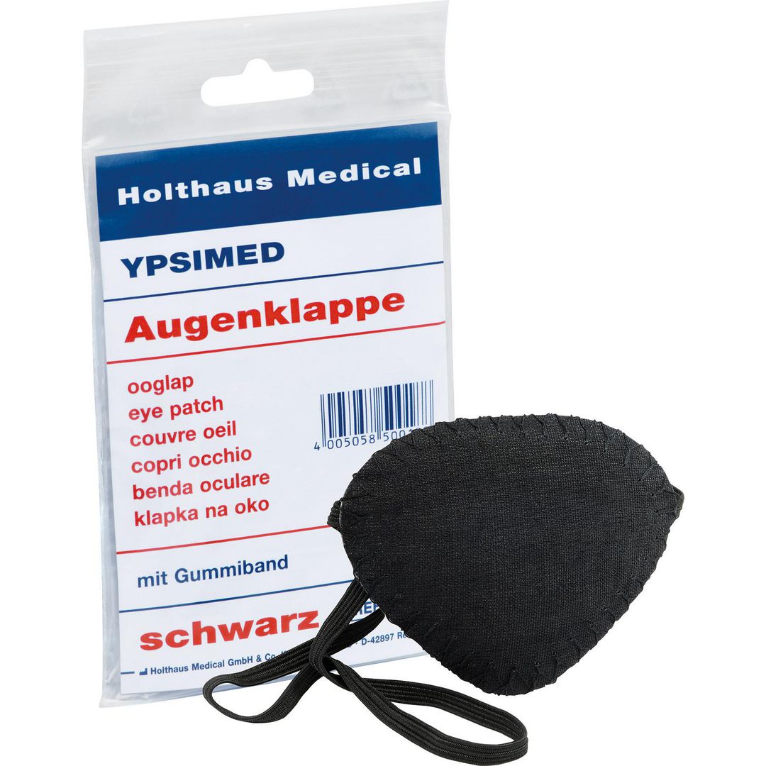 Ögonlapp Ypsimed svart | Sjukvård och omsorg - Diagnos och behandling - Ögon öron näsa och hals | Kontorsexperten