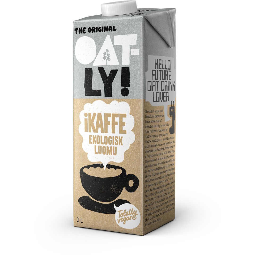 OATLY Havredryck iKaffe Eko 1L | Kök och servering - Kaffe och te - Kaffemjölk | Kontorsexperten