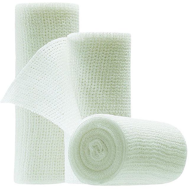 MOLLELAST Fixeringsbinda MOLLELAST HAFT 8cmx4m | Sjukvård och omsorg - Förband och fixering - Fixeringsbindor | Kontorsexperten