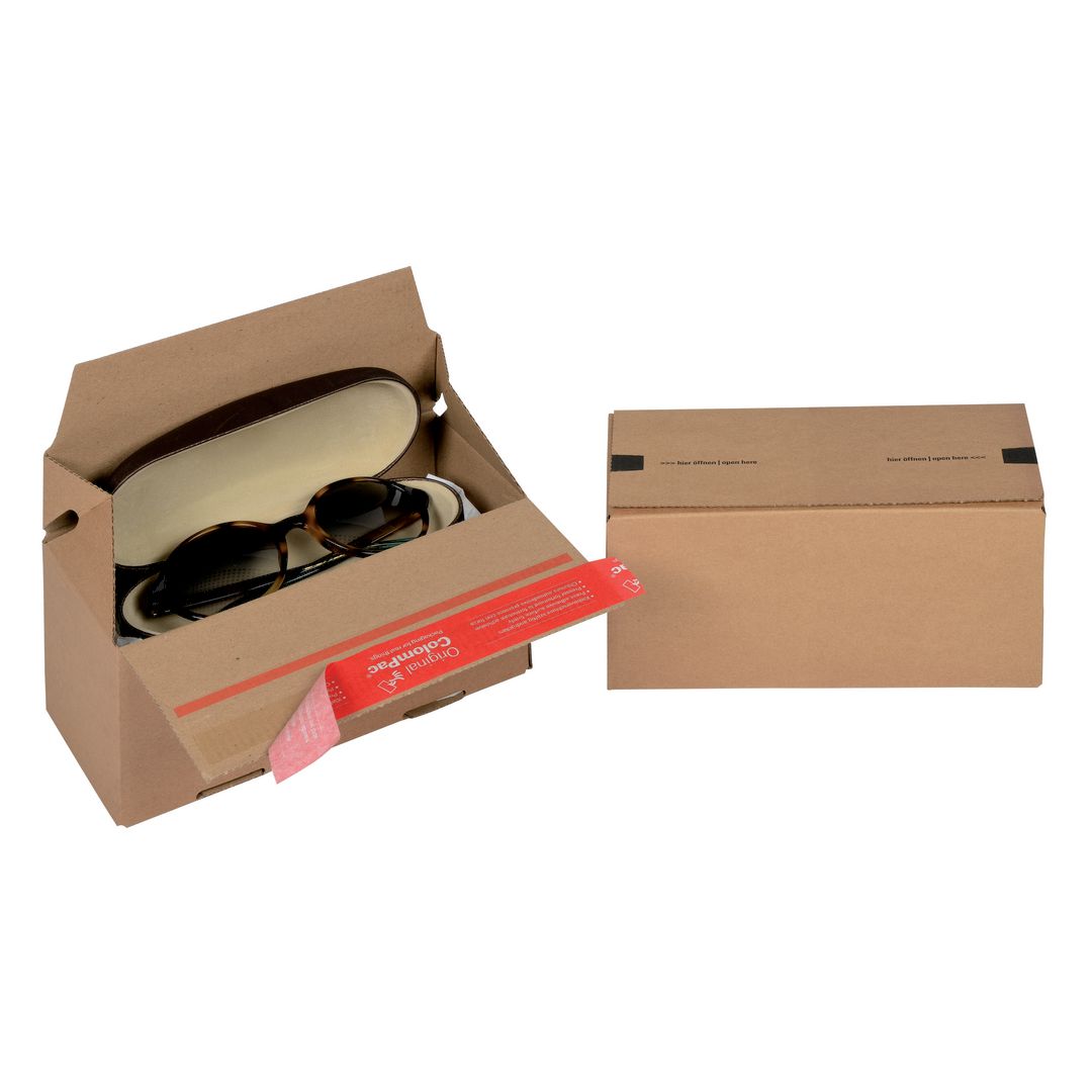 COLOMPAC E-handelslåda 195x95x90mm | Emballage och lagerutrustning - Lådor och well - E-handelslådor | Kontorsexperten