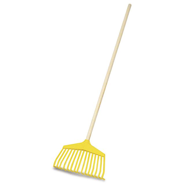 NYBY Lövräfsa längd 80cm | Skola och förskola - Lekmaterial - Skyfflar, spadar och kvastar | Kontorsexperten
