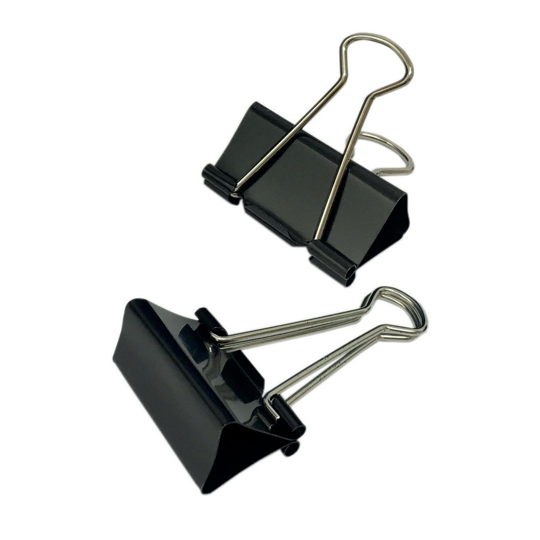 LYRECO Pappersklämma foldback 41mm 12/fp | Kontorsmaterial - Till skrivbordet - Pappersklämmor | Kontorsexperten