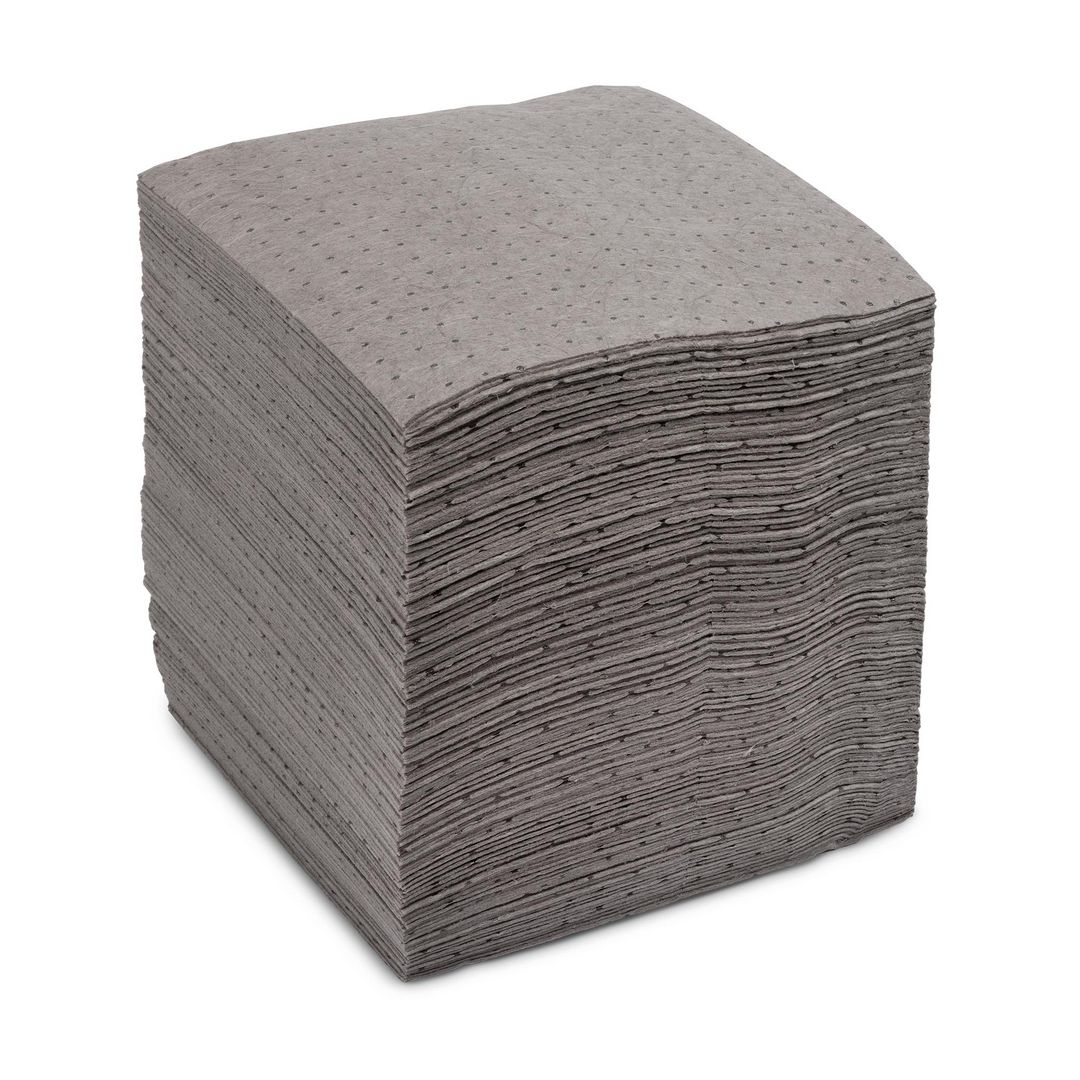 EASI-TEX Absorbent UA100 Light ark 40x40cm grå 200/fp | Städ och hygien - Toalettpapper och torkpapper - Absorbenter | Kontorsexperten