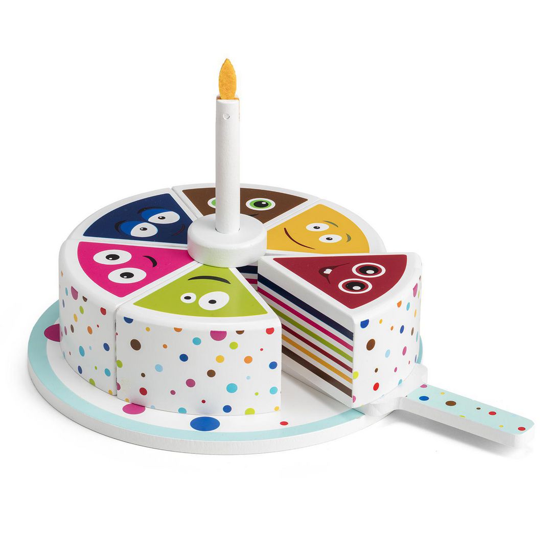 Babblarna Tårta i trä | Skola och förskola - Lekmaterial - Förskolelek | Kontorsexperten