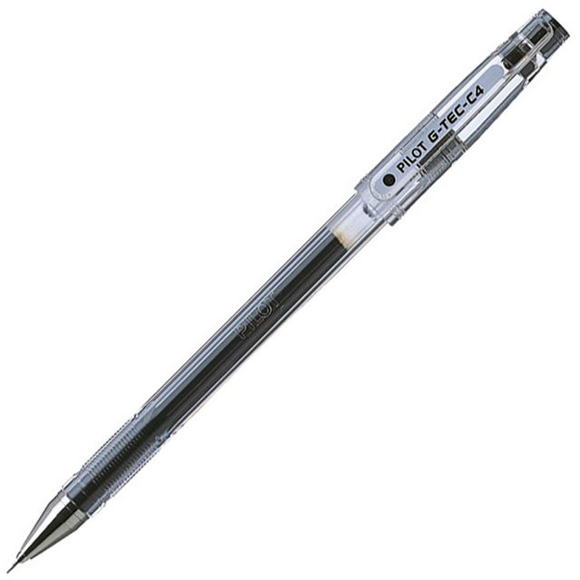PILOT Gelpenna G-TEC-C4 0,4 svart | Kontorsmaterial - Pennor - Gelpennor | Kontorsexperten