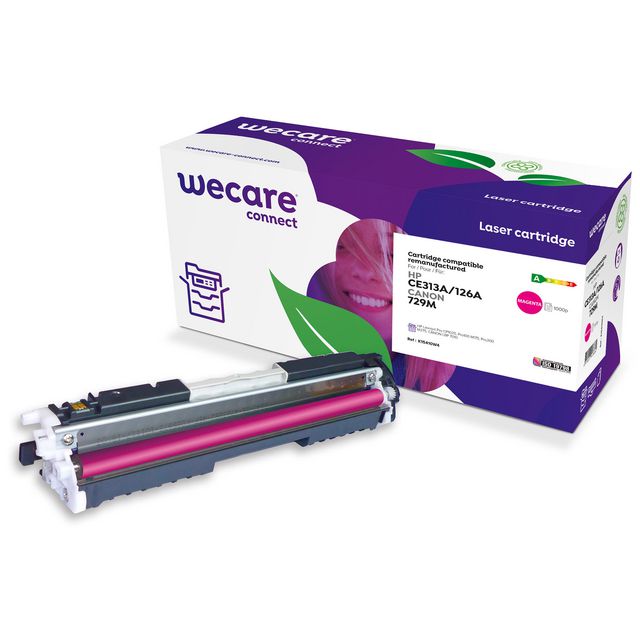 WECARE Toner HP CE313A/729M 1K magenta | Toner och bläck - Tonerkassetter - Toner WeCare | Kontorsexperten