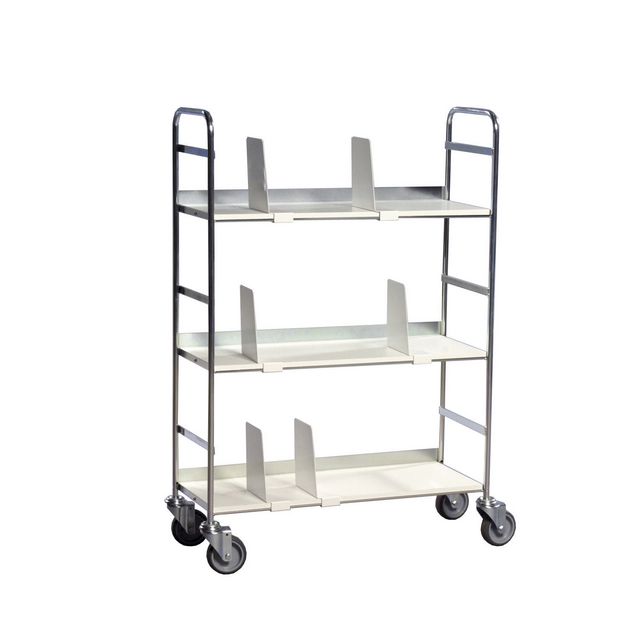 Rullvagn för böcker och pärmar | Emballage och lagerutrustning - Lagerutrustning - Rullbord | Kontorsexperten
