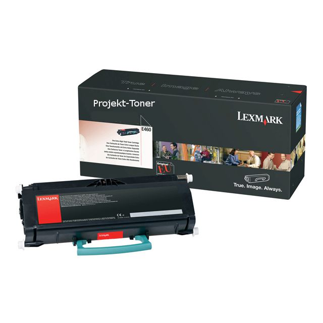 LEXMARK Toner, svart, singelförpackning, E460X31E | Toner och bläck - Tonerkassetter - Toner Lexmark | Kontorsexperten