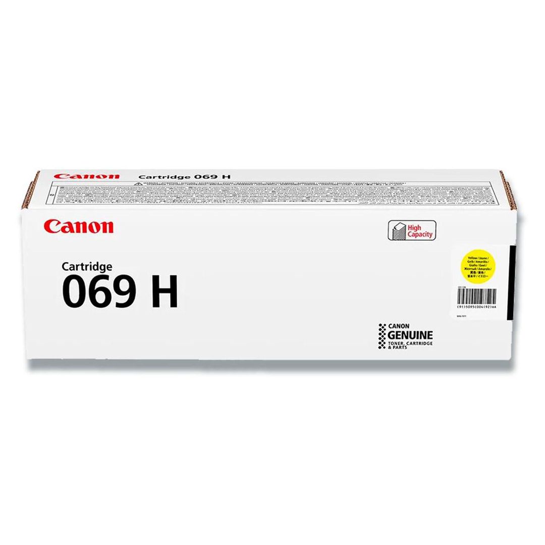 CANON Toner 069 H Y 5,5K Gul | Toner och bläck - Tonerkassetter - Toner Canon | Kontorsexperten