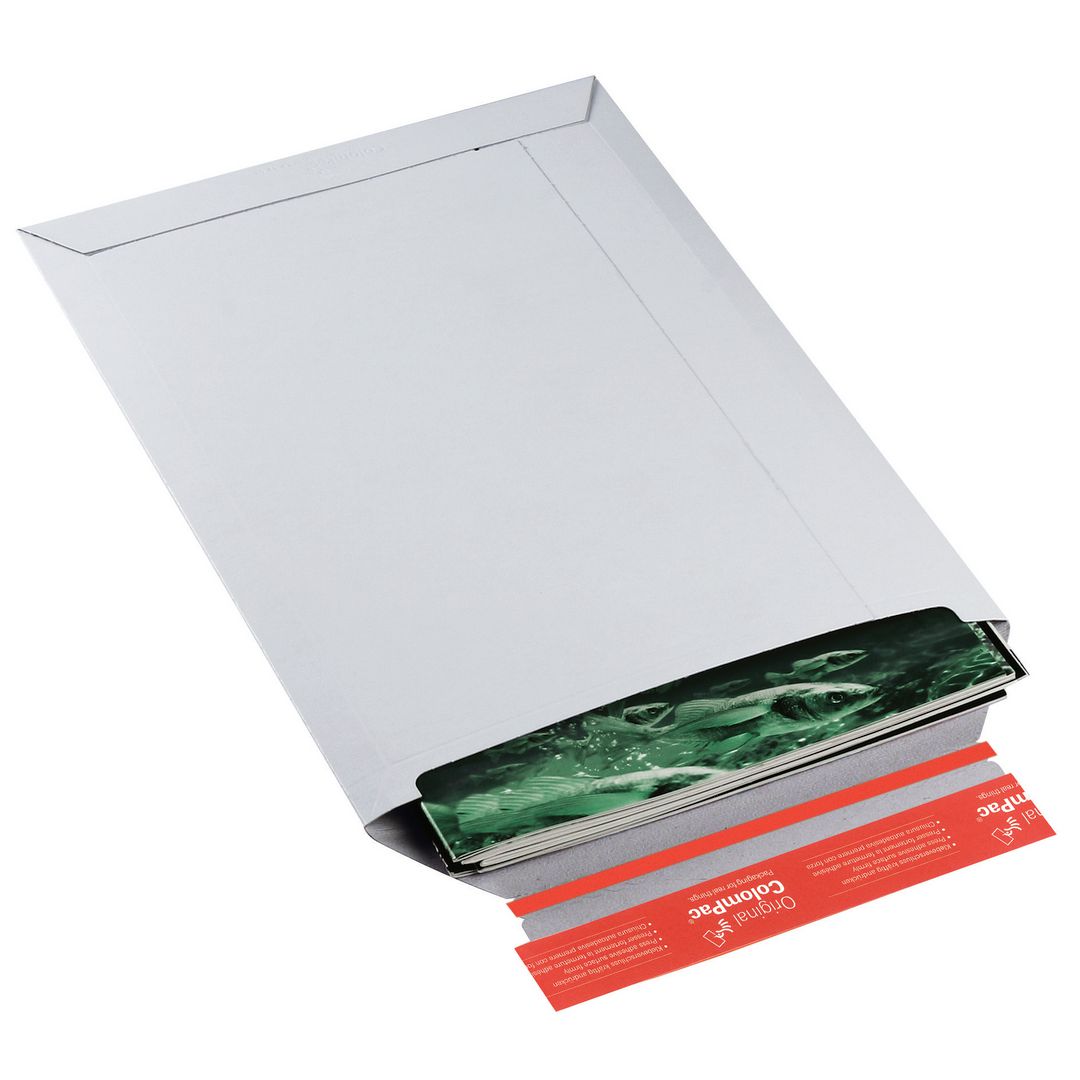 COLOMPAC Pappkuvert C4+ 345x245x30mm | Emballage och lagerutrustning - Kuvert och postemballage - Wellkuvert | Kontorsexperten