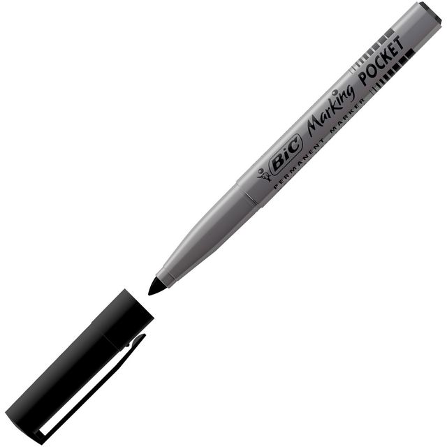 BIC MARKING Märkpenna Marking™ Pocket 1445, permanent märkpenna, linjebredd på 1,1 mm | Kontorsmaterial - Pennor - Märkpennor - Rund spets | Kontorsexperten