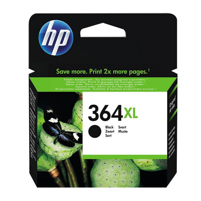HP Bläckpatron CN684EE 364XL Svart | Toner och bläck - Bläckpatroner - Bläckpatroner HP | Kontorsexperten