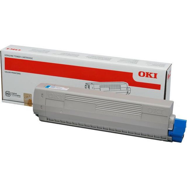 OKI Toner 46507507 Cyan | Toner och bläck - Tonerkassetter - Toner OKI | Kontorsexperten