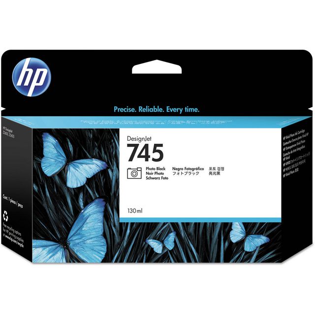 HP Bläckpatron F9J98A 745 Svart | Toner och bläck - Bläckpatroner - Bläckpatroner HP | Kontorsexperten