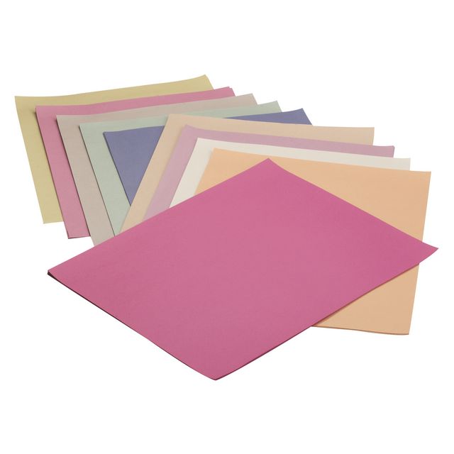 500 x 630 mm, 100/m², sockerpapper, 100% återvunnet, olika färger 100/fp | Skola och förskola - Hobbypapper - Specialpapper | Kontorsexperten