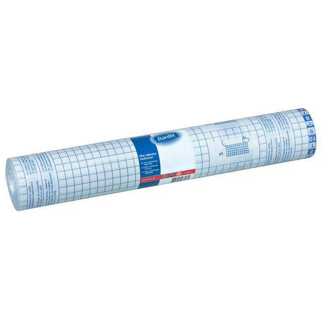 BANTEX Bokplast självhäftande 60my 40cmx25m matt | Skola och förskola - Förbrukning skola häften - Bokplast | Kontorsexperten