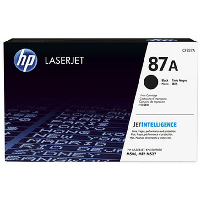 HP Toner CF287A 87A 9K Svart | Toner och bläck - Tonerkassetter - Toner HP | Kontorsexperten