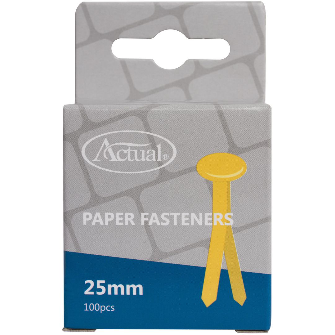 ACTUAL Påsnit 25mm 100/fp | Kontorsmaterial - Arkivering och kontorsförvaring - Arkiveringstillbehör | Kontorsexperten