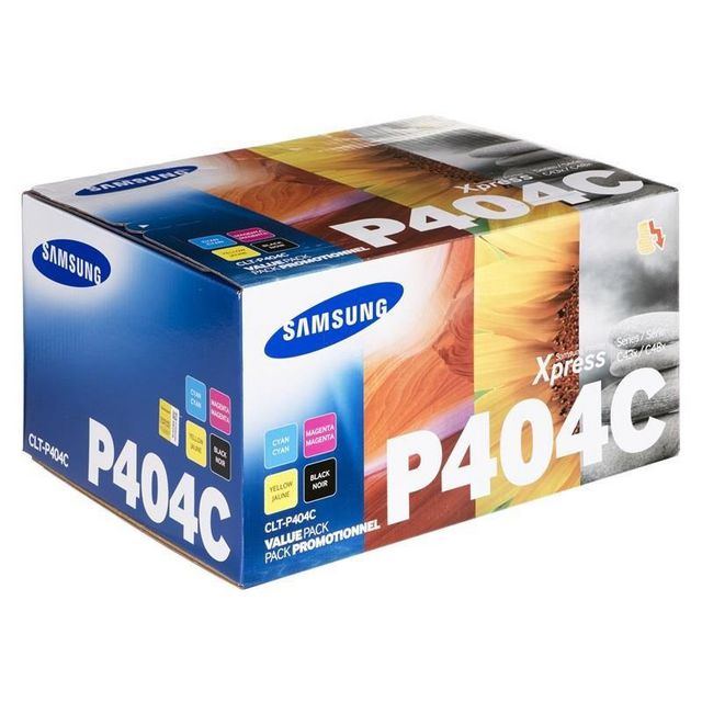 SAMSUNG Toner, CLT-P404C, SU365A, svart, cyan, magenta, gul | Toner och bläck - Tonerkassetter - Toner Samsung | Kontorsexperten
