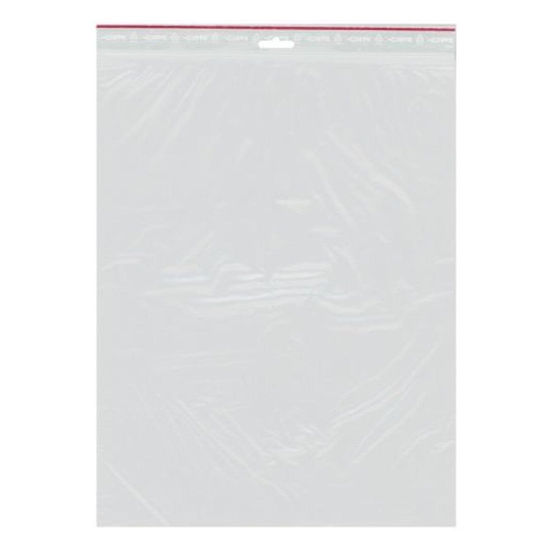 GRIPPIE Blixtlåspåse 350x450mm 500/fp | Emballage och lagerutrustning - Bärkassar och Påsar - Blixtlåspåsar | Kontorsexperten