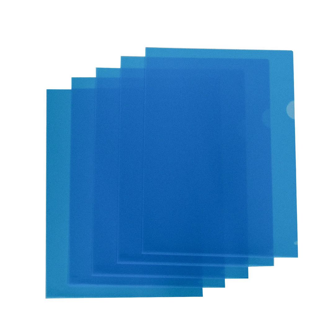 Aktmapp kraftig A4 0,18 blå | Kontorsmaterial - Mappar och plastfickor - Plastmappar och aktmappar | Kontorsexperten