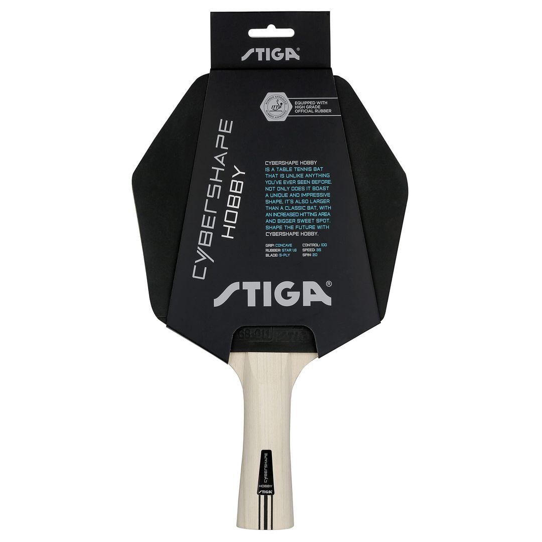 STIGA Bordtennisracket Cybershape Hobby | Skola och förskola - Idrott, hälsa och rörelse - Bordtennis | Kontorsexperten