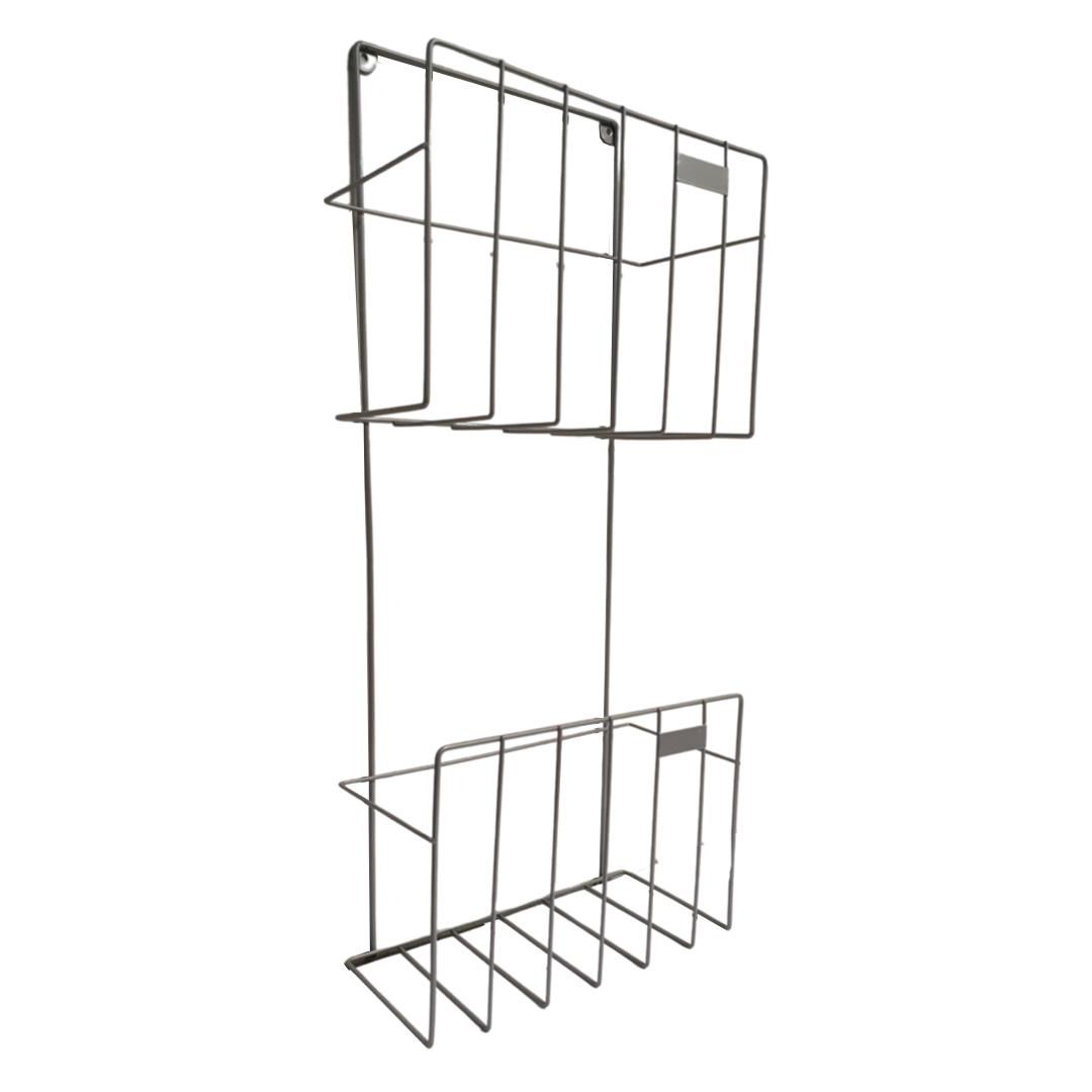 ECLIPSE Postfack vägg ut/in silver | Kontorsmöbler och inredning - Tavlor ställ och ramar - Broschyr- och tidningssställ | Kontorsexperten