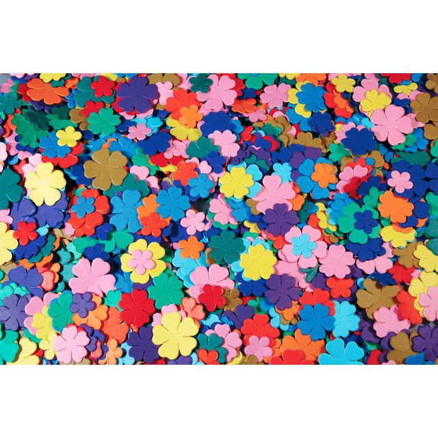 Pappersblommor, kartong, olika färger 3600/fp | Skola och förskola - Hobbymaterial - Pyssel | Kontorsexperten