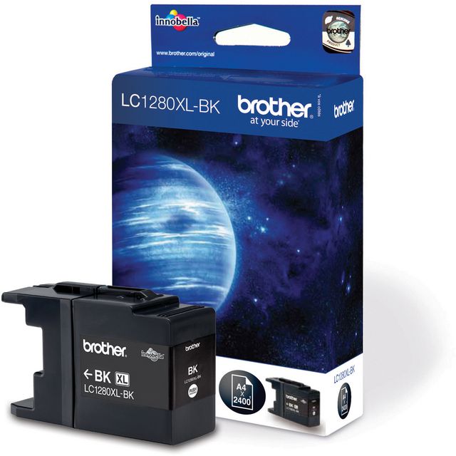 BROTHER Bläckpatron, LC1280XL BK, LC-1280XLBK, Innobella™, svart, singelförpackning, hög kapacitet | Toner och bläck - Bläckpatroner - Bläckpatroner Brother | Kontorsexperten