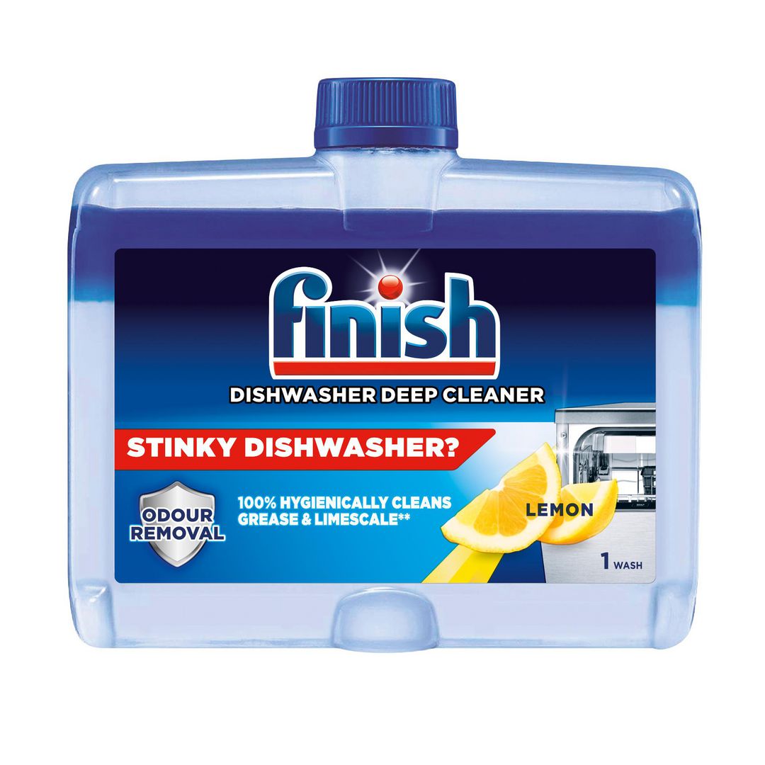 FINISH Diskmaskinrengöring Lemon 250ml | Städ och hygien - Diskrengöring - Maskinrengöring | Kontorsexperten
