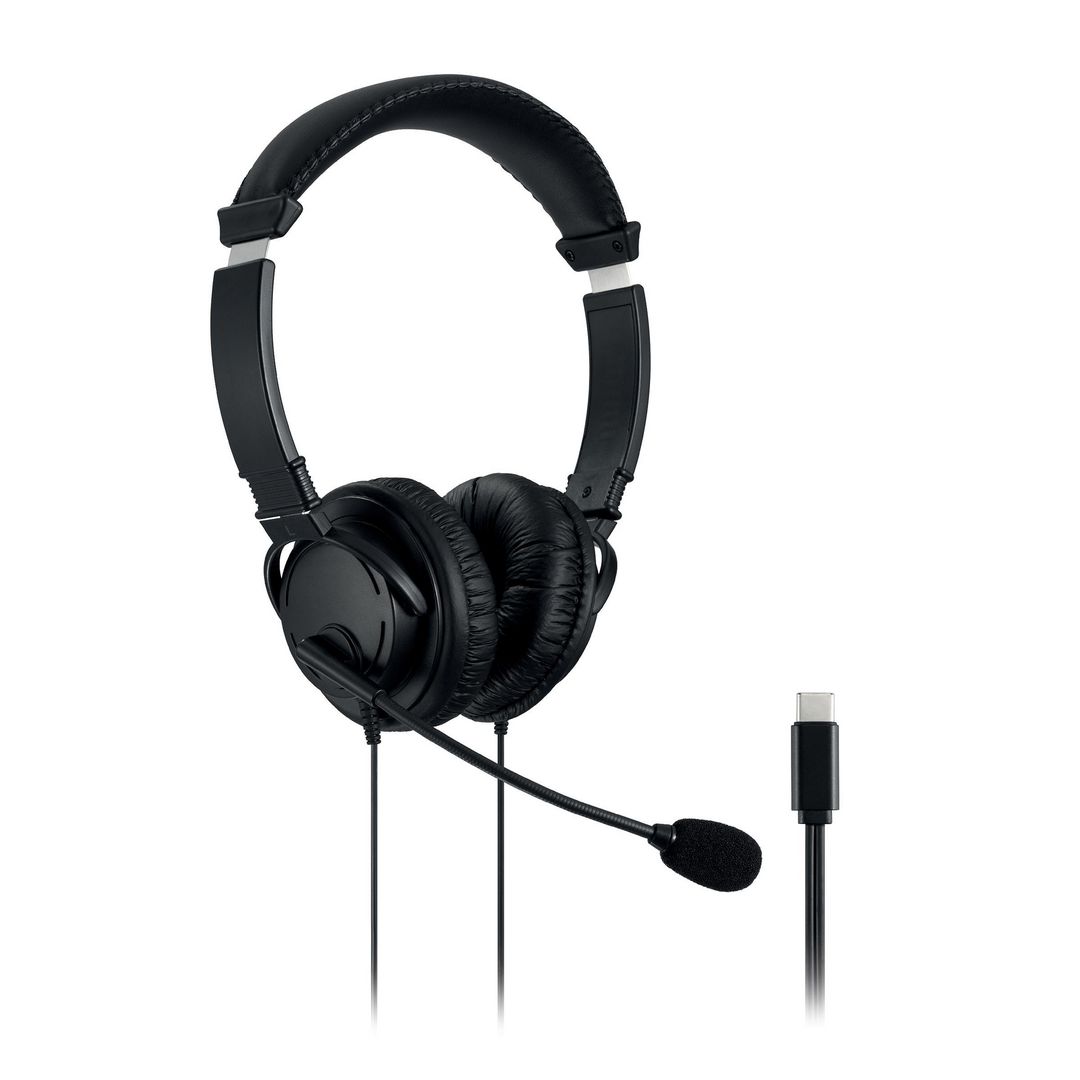 KENSINGTON Headset Hi-Fi On-Ear USB-C | Datorprodukter - Kringutrustning - Datorheadset | Kontorsexperten