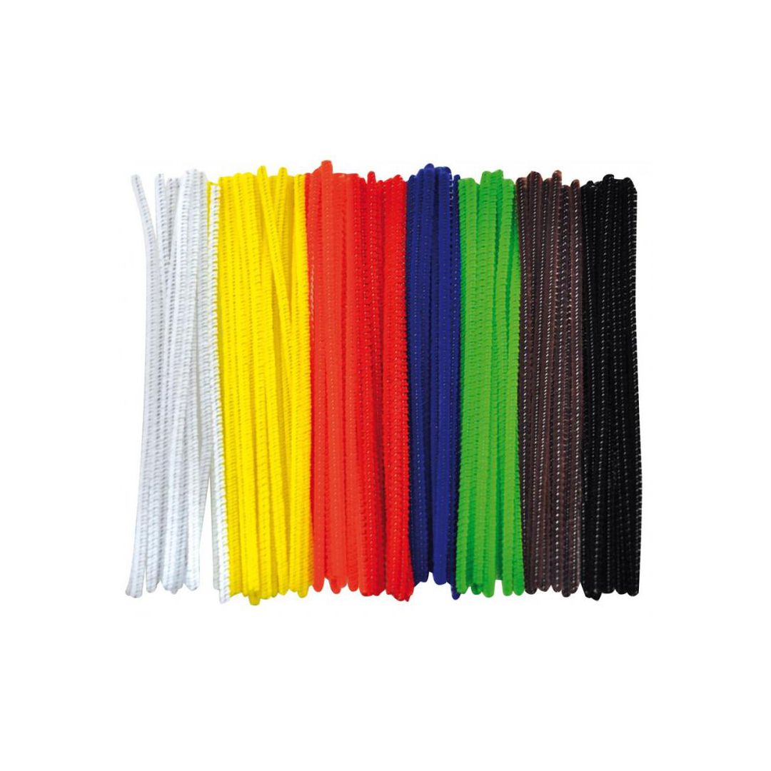 PLAYBOX Piprensare 15cm kulörta 100/fp | Skola och förskola - Hobbymaterial - Piprensare | Kontorsexperten
