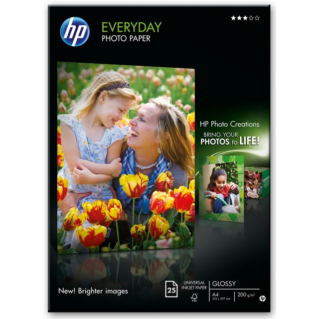 HP Fotopapper Q5451A A4 200g 25/fp | Kontorspapper - Foto-papper - A4 fotopapper | Kontorsexperten