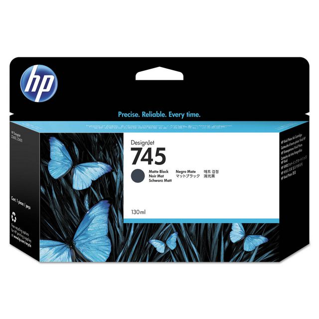 HP Bläckpatron F9J99A 745 Mattsvart | Toner och bläck - Bläckpatroner - Bläckpatroner HP | Kontorsexperten