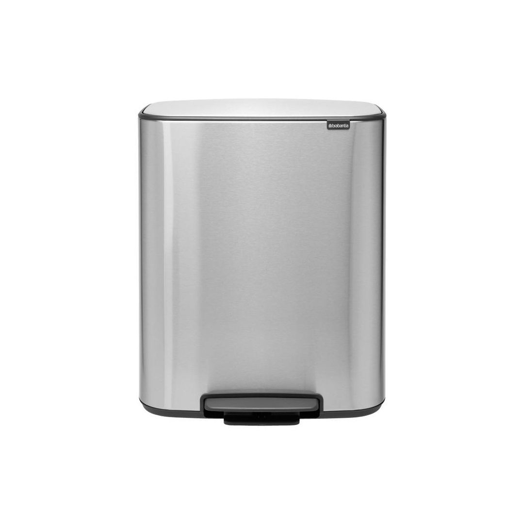 BRABANTIA Pedalhink Bo 60L Matt | Städ och hygien - Avfallshantering och källsortering - Papperskorgar | Kontorsexperten