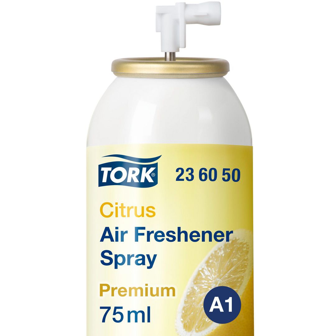 TORK Luktförbättrare A1 Citron Spray | Städ och hygien - Luktförbättrare - Doftdispenser och refill | Kontorsexperten